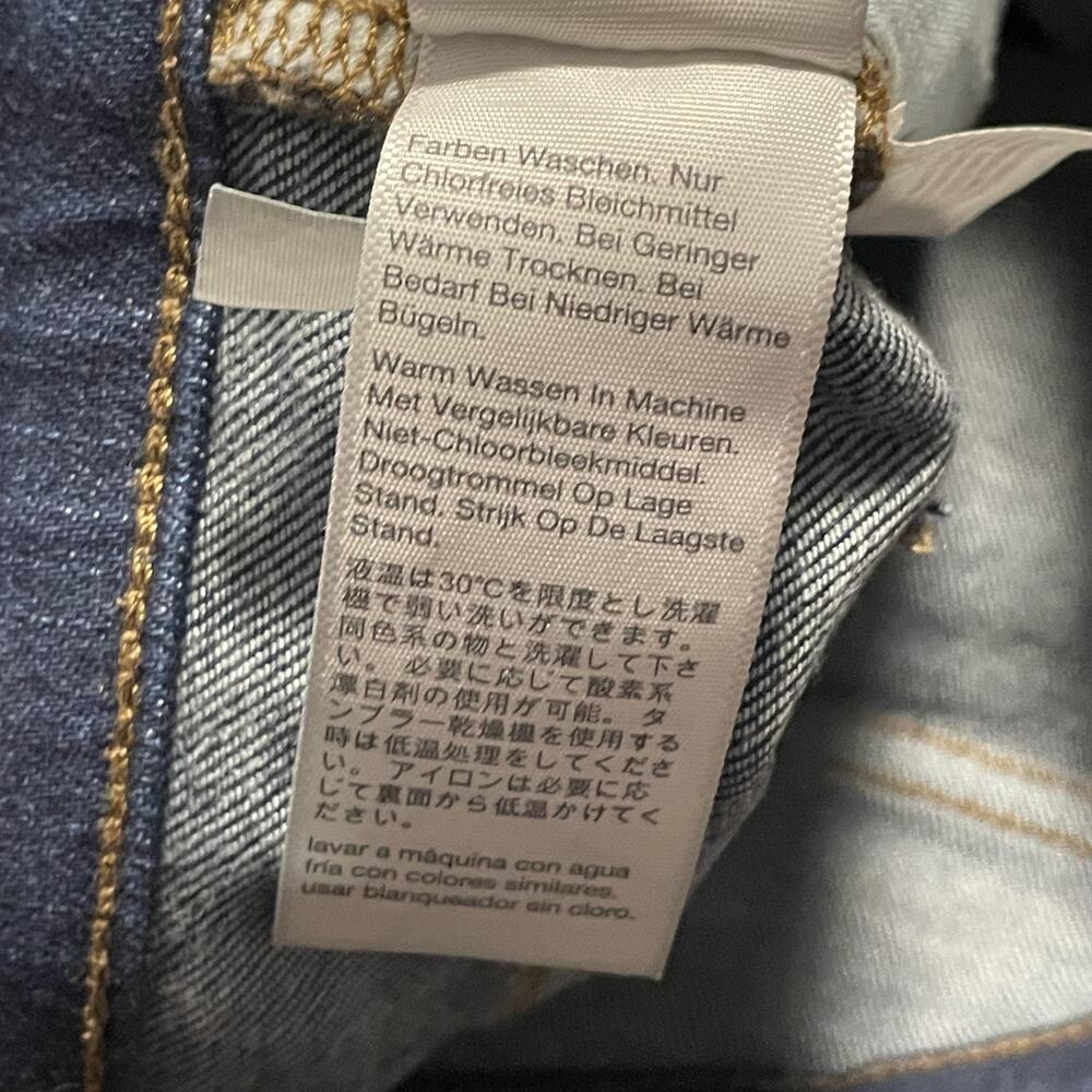 Madewell Jeans Womens 25 Blue 8 Inch Skinny Stretch Denim Mid Rise Ankle - Picture 8 of 13